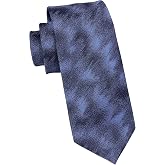 DKNY Men&rsquo;s Navy Blue Solid &amp; Pattern Necktie | Modern Formal &amp; Business Tie