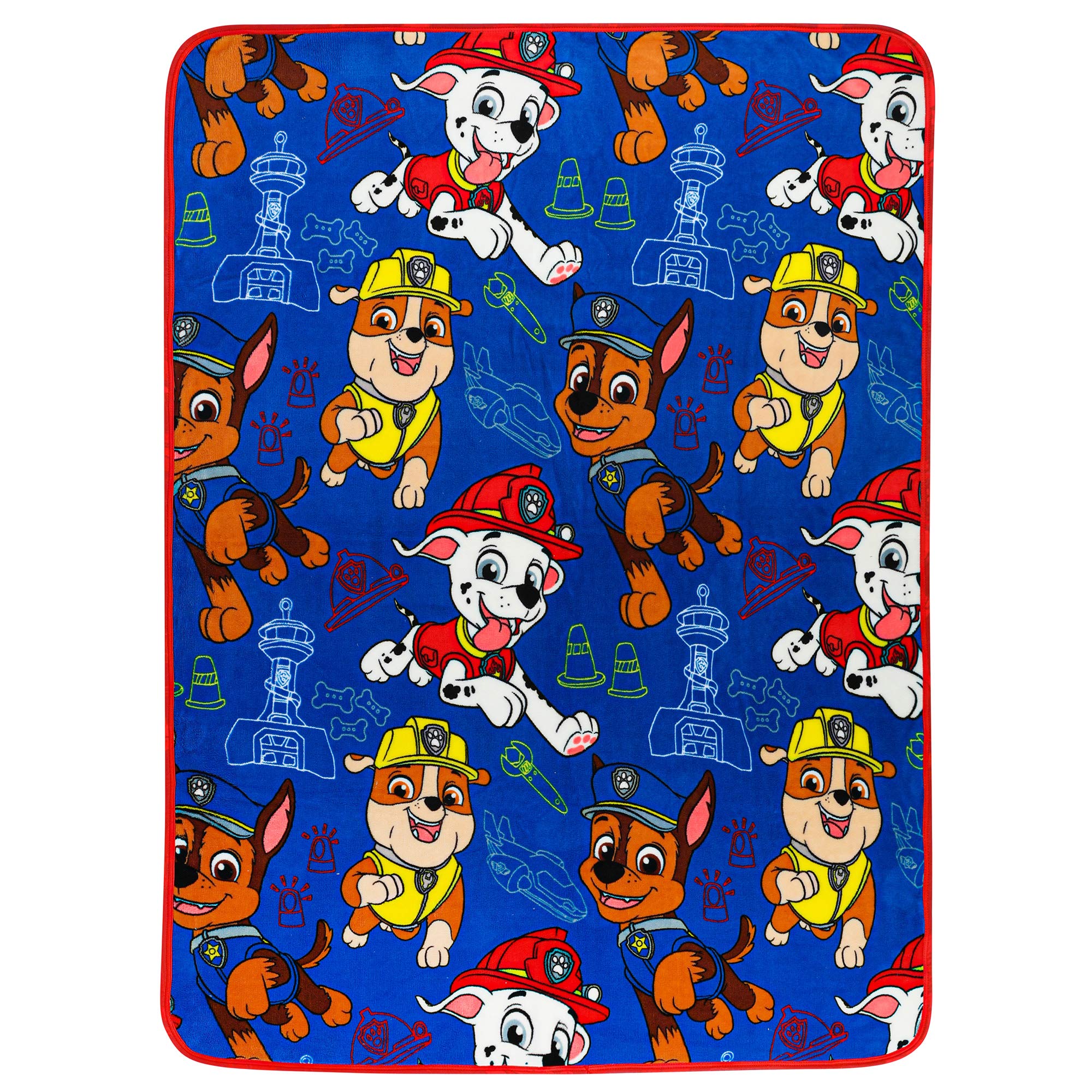 Franco Kids Bedding Super Soft Plush Throw Blanket, 46 in x 60 in, Paw Patrol