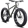 Mongoose Argus ST & Trail Fat Tire Mountain Bike for Adult Youth Men Women, 20 to 26-Inch Wheels, Mechanical Disc Brakes, Steel or Aluminum Frame and 7 or 16-Speed Options