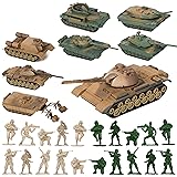 PROLOSO Military Army Playset 8 Take Apart Battle