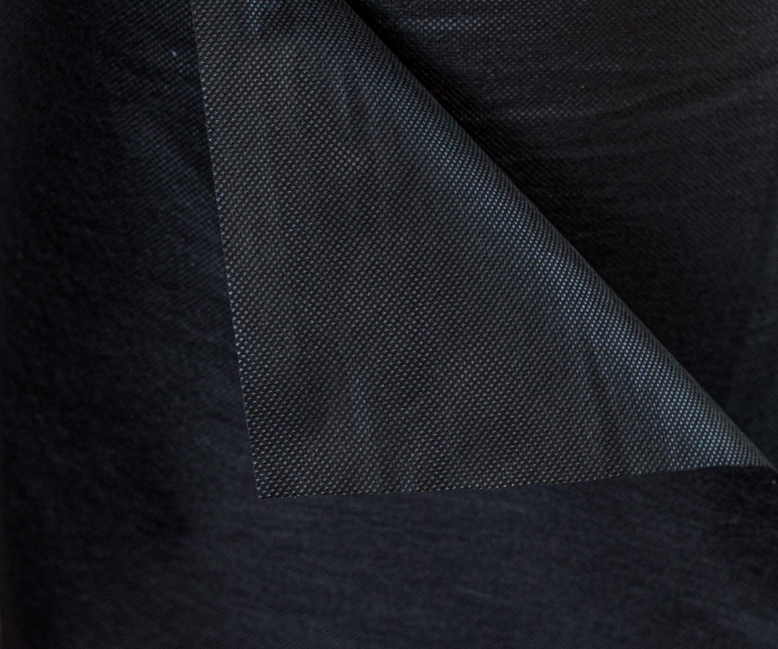 House2Home 36 Inch x 3 Yard Upholstery Black Cambric Dust Cover Fabric Replacement for Sofas, Chairs, Conceals Frame and Staples Inside Furniture