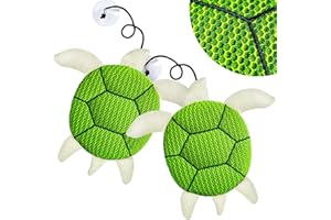WOMRICH, Hot Tub Scum Absorber, 2 Pack Turtle Scum Absorber for Spa Hot Tub, Reusable Floating Hot Tub Cleaner Sponge Scum Remover, Must Have Accessories for Hot Tub Lovers, Hot Tub Oil Scum Absorbing