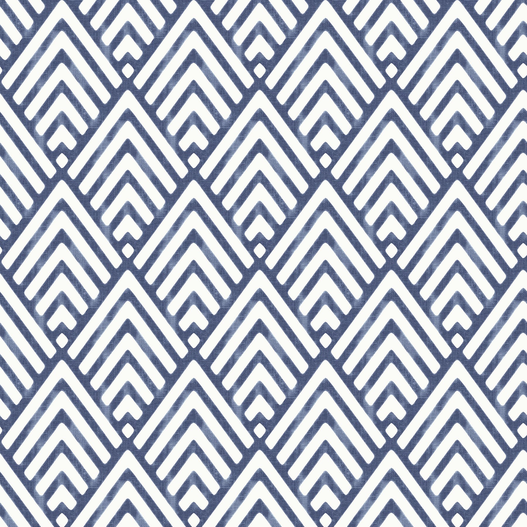 NuWallpaper NU1701 Deep Arrowhead Decal - Blue