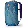 Gregory Nano 24L Unisex Day Hiking/Commuter/Active Travel Backpack, Breathable Backpanel, Hydration Port, One Size Fits All, Icon Teal