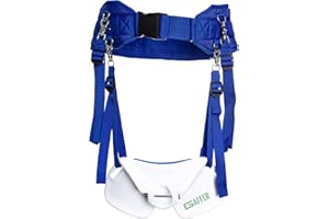GAFFER SPORTFISHING Wide Body Adjustable Fishing Belt with Rod Holder - EVA Foam Padding, Ideal for Boat Fishing