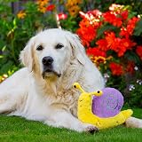 Petface Sassy The Snail Plush Dog Toy with Squeaker view 4