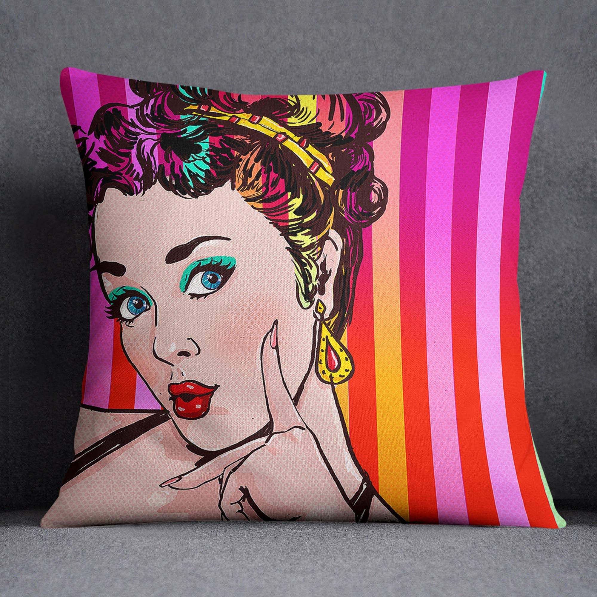 Bonamaison Decorative Cushion Cover, Multi, 45x45