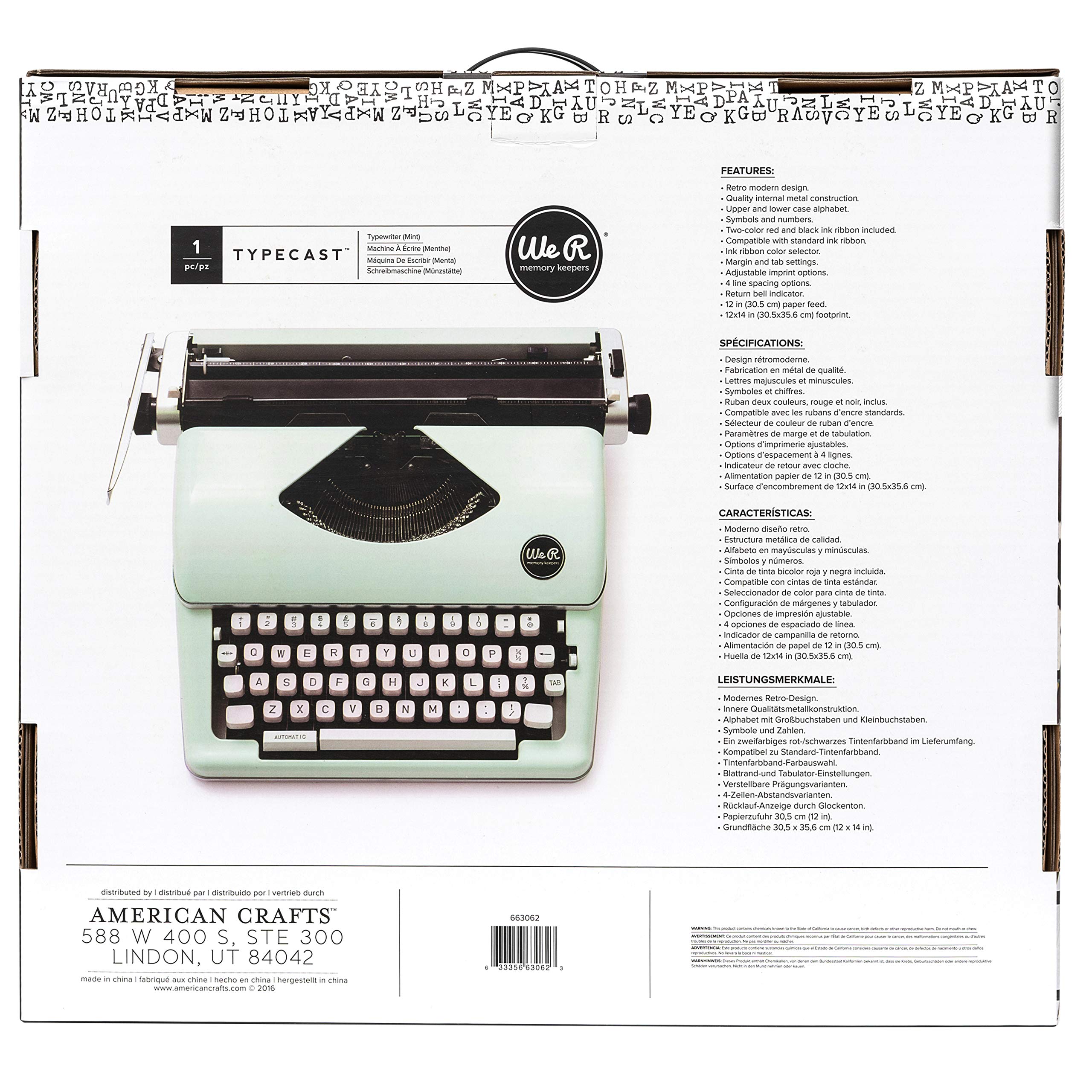Typecast Retro Typewriter by We R Memory Keepers | Mint