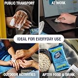Wet Ones Be Fresh Plastic Free Antibacterial Pocket Wipes 144 wipes 12x12 view 4
