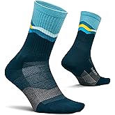 Feetures Trail Max Cushion Mini Crew Sock - Hiking Socks for Men & Women