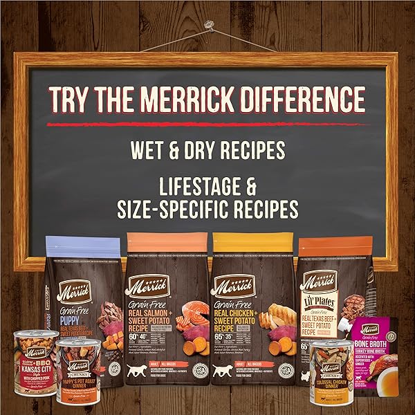 MERRICK OVEN BAKED DOG TREATS, NATURAL COOKIES FOR DOGS, PAW’SOME P’NUT BUTTER COOKIE WITH REAL PEANUT BUTTER – 11 OZ. BAG