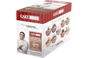 Cake Boss Coffee, Dulce De Leche Flavored Coffee, Single Serve Cups for the Keurig K Cup Brewer, 24Count.