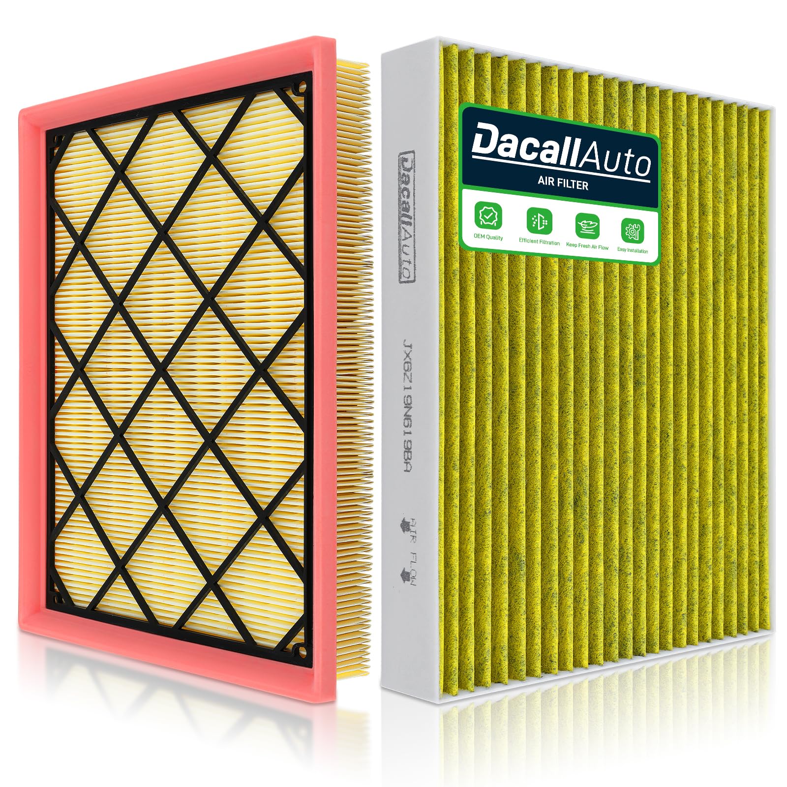 Photo 1 of ***(PARTIAL SET/ MISSING ONE)***Engine & Cabin Air Filter Set for Ford Escape 1.5L/2.0L (2020-2022), for Bronco Sport 1.5L/2.0L (2021-2025), for Maverick (2022-2024); (Not fit Hybrid); Replace JX6Z19N619BA, JX6Z9601A, FP89