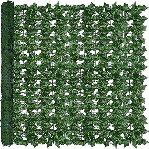 ODTORY ARTIFICIAL IVY PRIVACY SCREEN FENCE PANEL, 48...