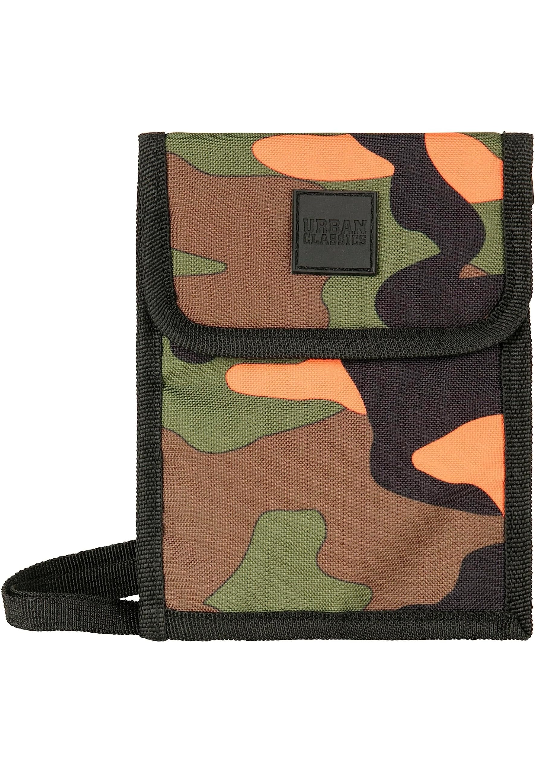 Urban Classics Neck Pouch Oxford Neck Pouch 18 cm, Orange camo (Multicolour) - TB2144