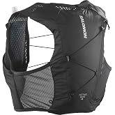 Salomon Unisex Active Skin 4, Hydration &amp; Storage Vest with 500ml Flasks Included