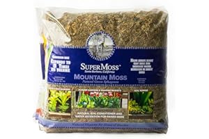 SuperMoss (23825) Mountain Moss Dried, Natural, 5lb Small Bale