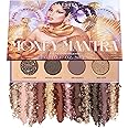 SELESTIA BEAUTY Makeup Eyeshadow Palette Money Mantra - 12 Blendable Shades with Matte, Satin, Shimmer and Glitter Finishes - High Pigmented Eye Shadow Palette, 0.47 oz