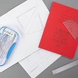 Linex Geometry Set 10-Piece with Self-Centring Compasses Blue Case view 6