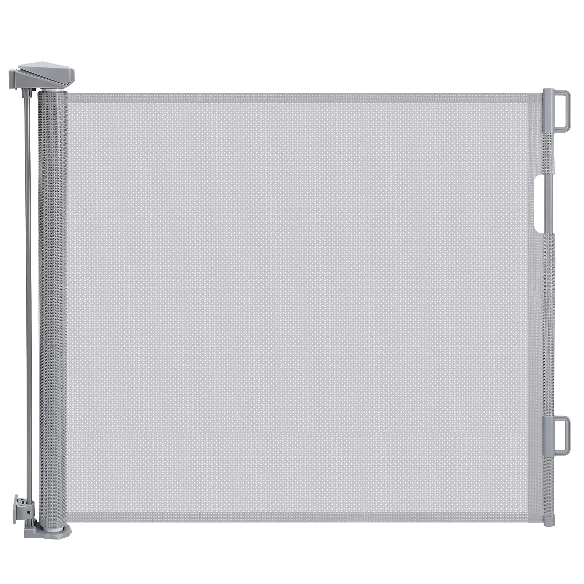 Eyeleaf Retractable Stair Gates For Dogs,Extends up to 59" Wide,34" Tall,One Handed Operation,Baby Gate For Stairs/Doorways/Hallways/Outdoor