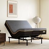 EGOHOME Adjustable Bed Frame Queen and 12 inch Memory Foam Mattress,Wireless Remote Adjustable Bed Base with 12" Metal Legs and Head and Foot Incline, Zero Gravity, Easy Assembly