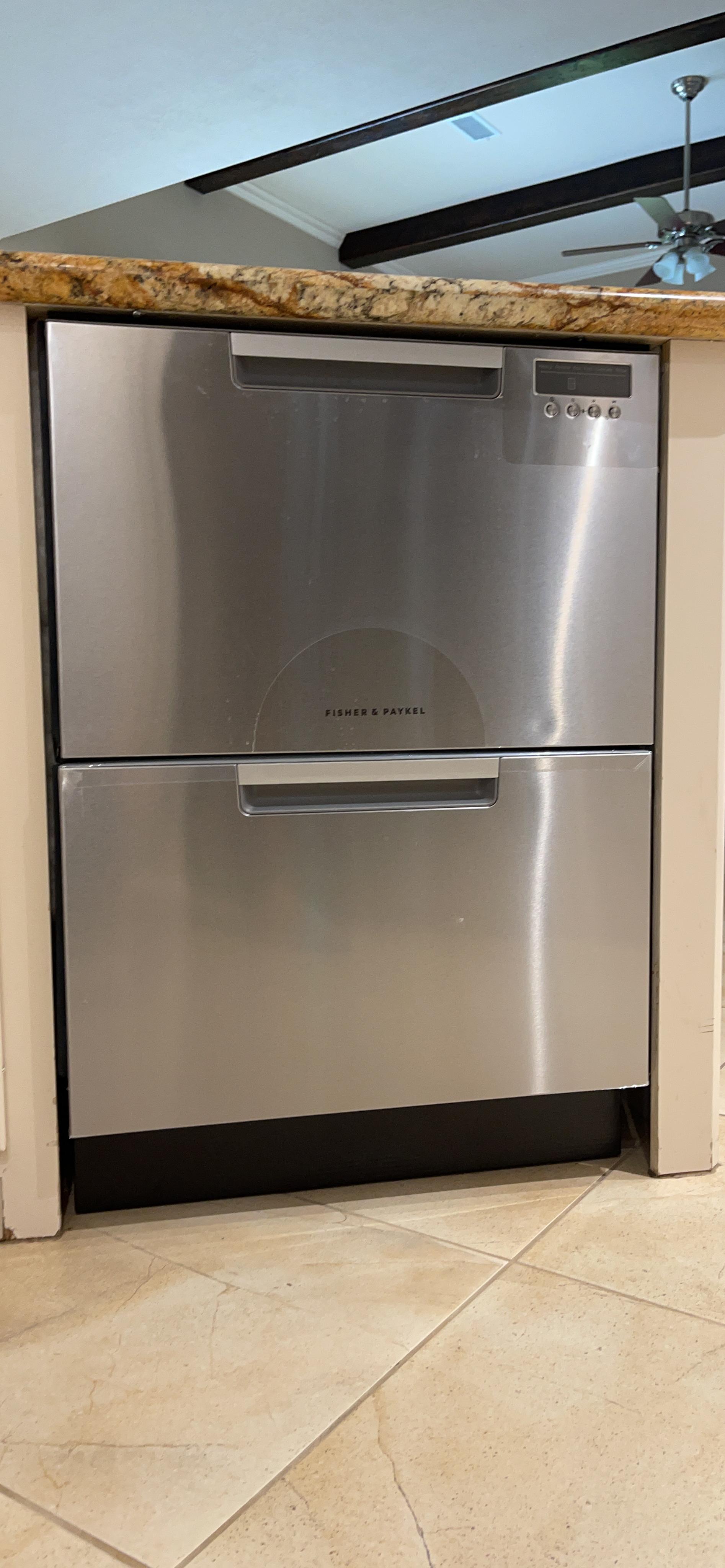 87/mo Finance Fisher Paykel DD24DAX9N 24 Inch Drawers Full Console Dishwasher with 6 Wash