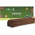 Bless-Opium-Incense-Sticks 100%-Natural-Handmade-Hand-Dipped-Incense-Sticks Organic-Chemicals-Free for-Purification-Relaxation-Positivity-Yoga-Meditation The-Best-Woods-Scent (100 Sticks(150GM))