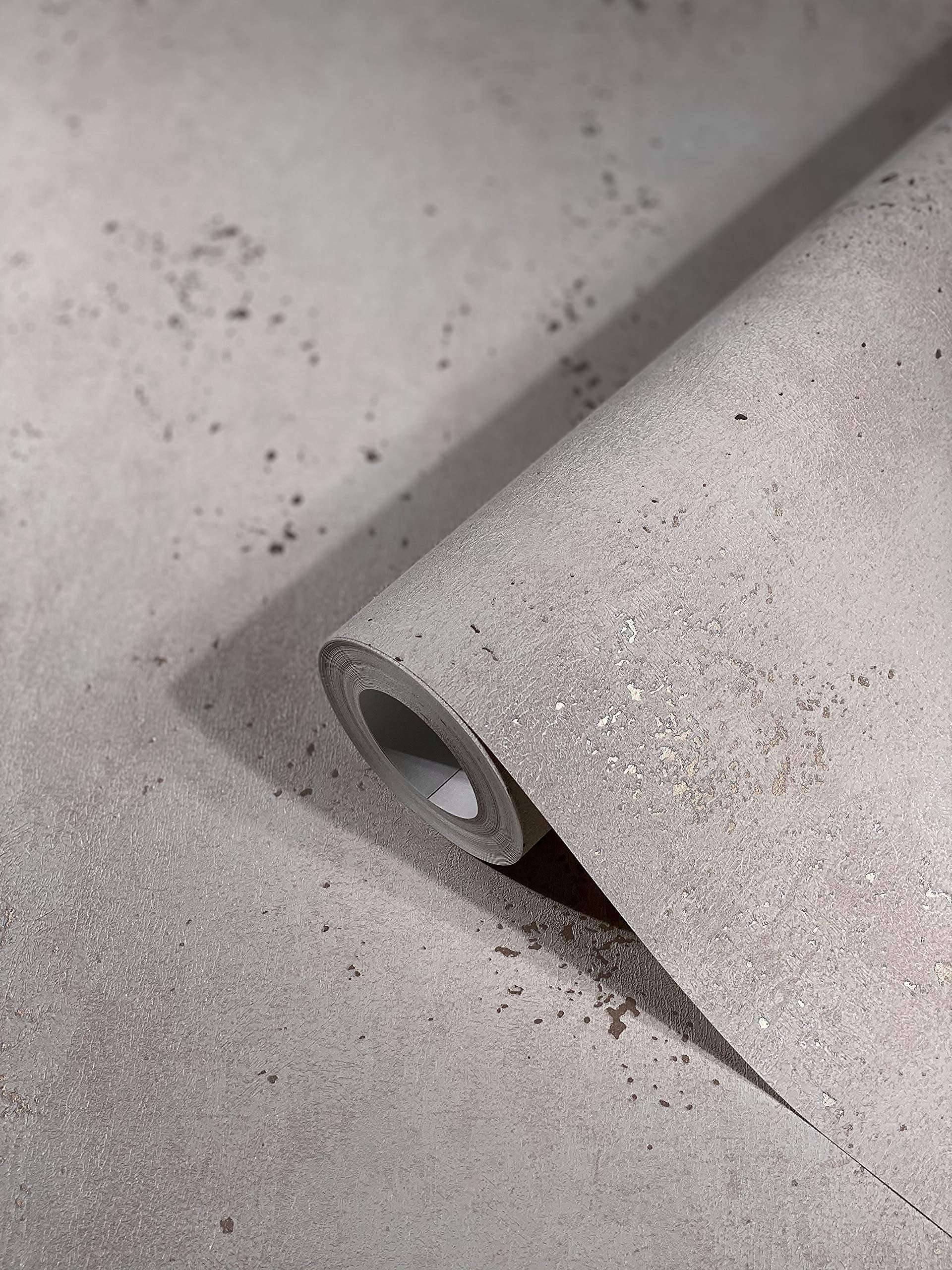 Marburg Wallpaper White Beige Grey Concrete Look Non-Woven Wallpaper Concrete Industrial 100% Made in Germany Premium Quality 10,05 x 0,53m — image 1