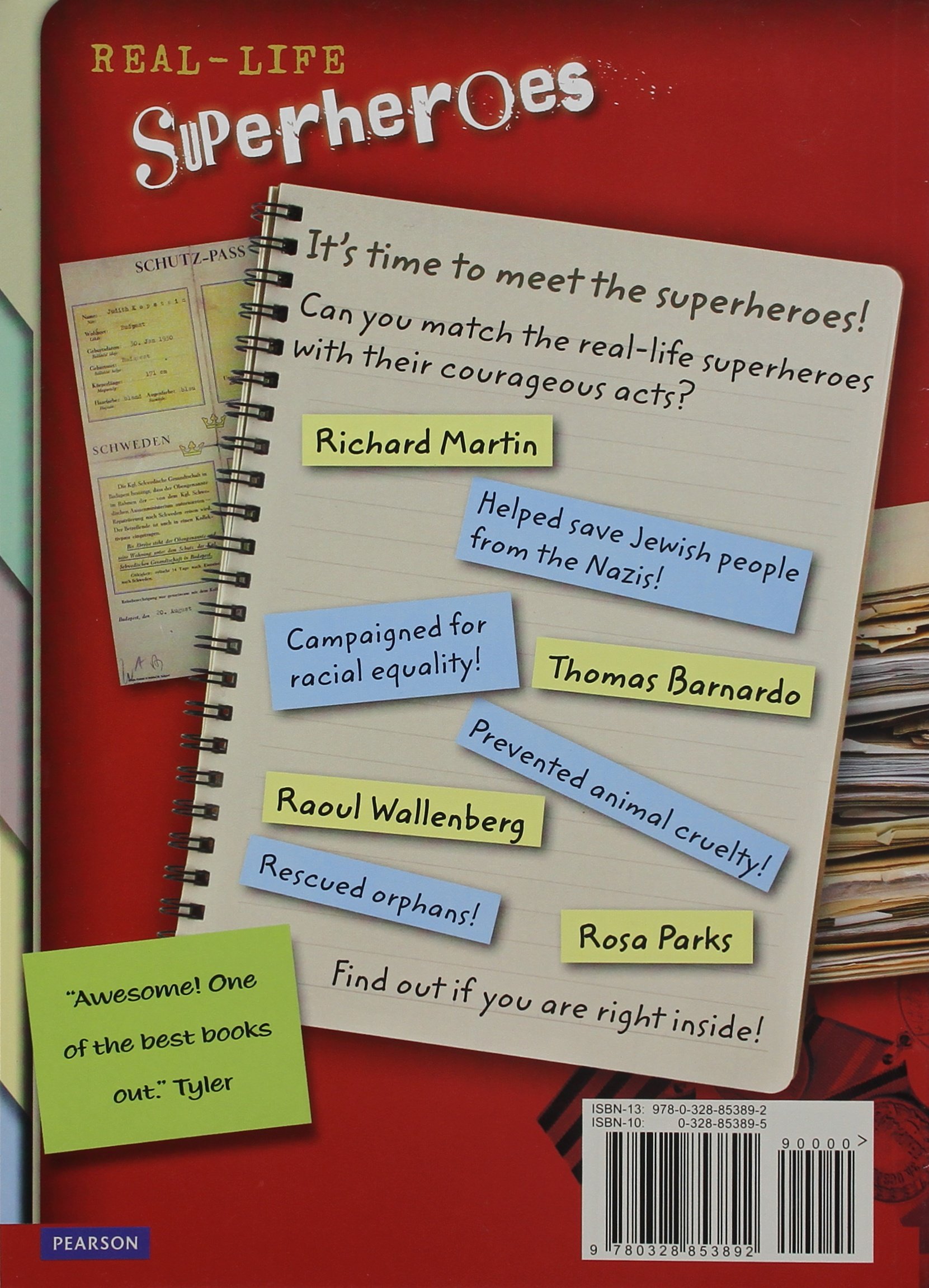 Real Life Superheros Paperback Copyright 2016 Hawes Alison 9780328853892 Elementary Education Amazon Canada