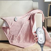 Amazon.com: Hyde Lane Soft Pink Heated Throw Blanket | 50x60 | Premium  Blush Sherpa Reverse Electric Heating Throw | 3 Heat Settings |  Auto-Shutoff | Machine Washable : Home u0026 Kitchen