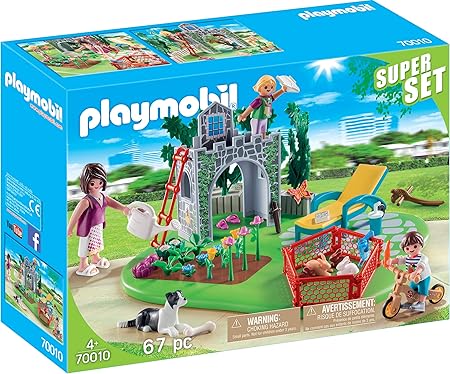 Playmobil 70010 Super Set Family Garden 