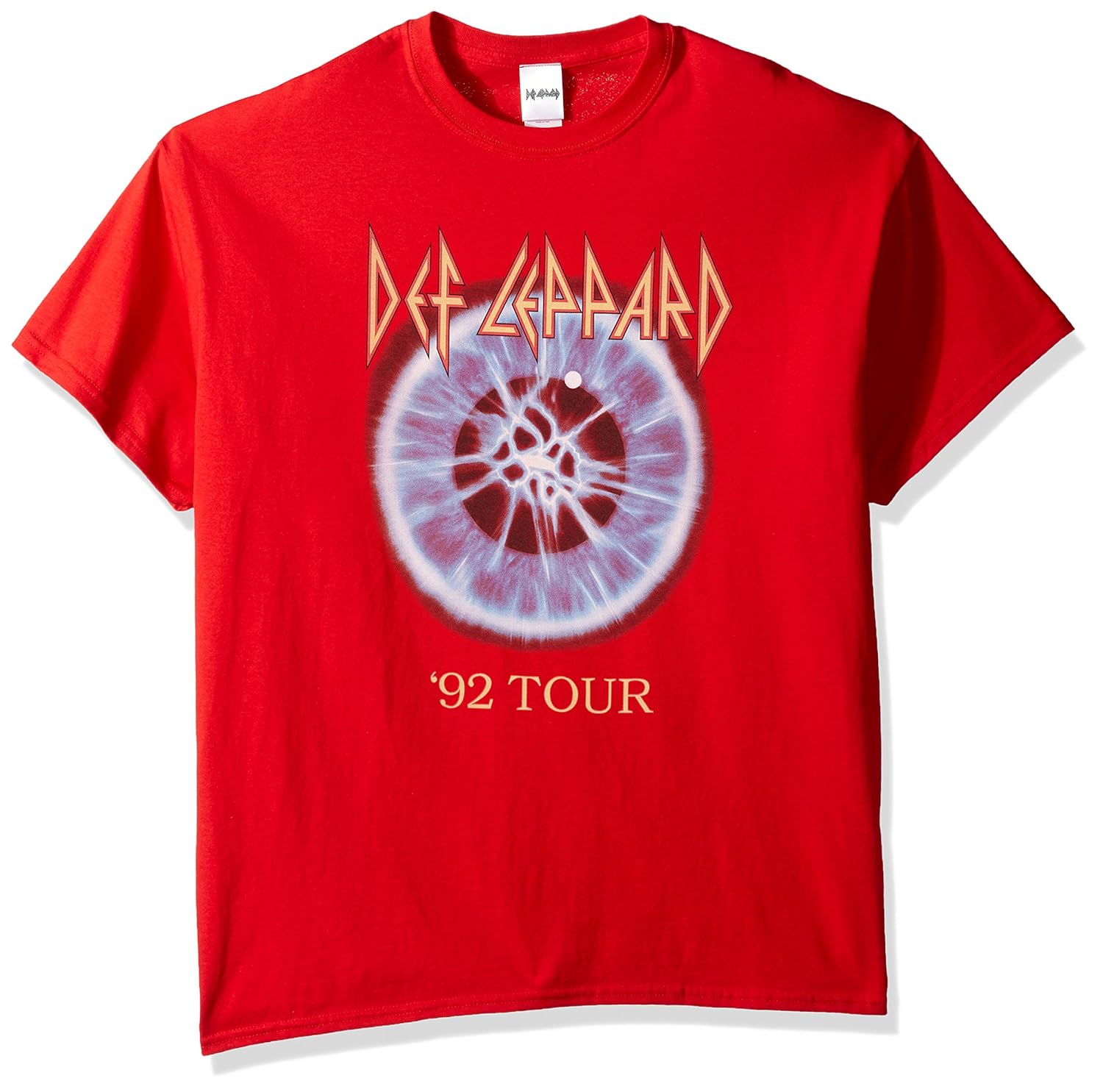 Def Leppard Men S Adrenalize 92 Tour T Shirt Stellanovelty