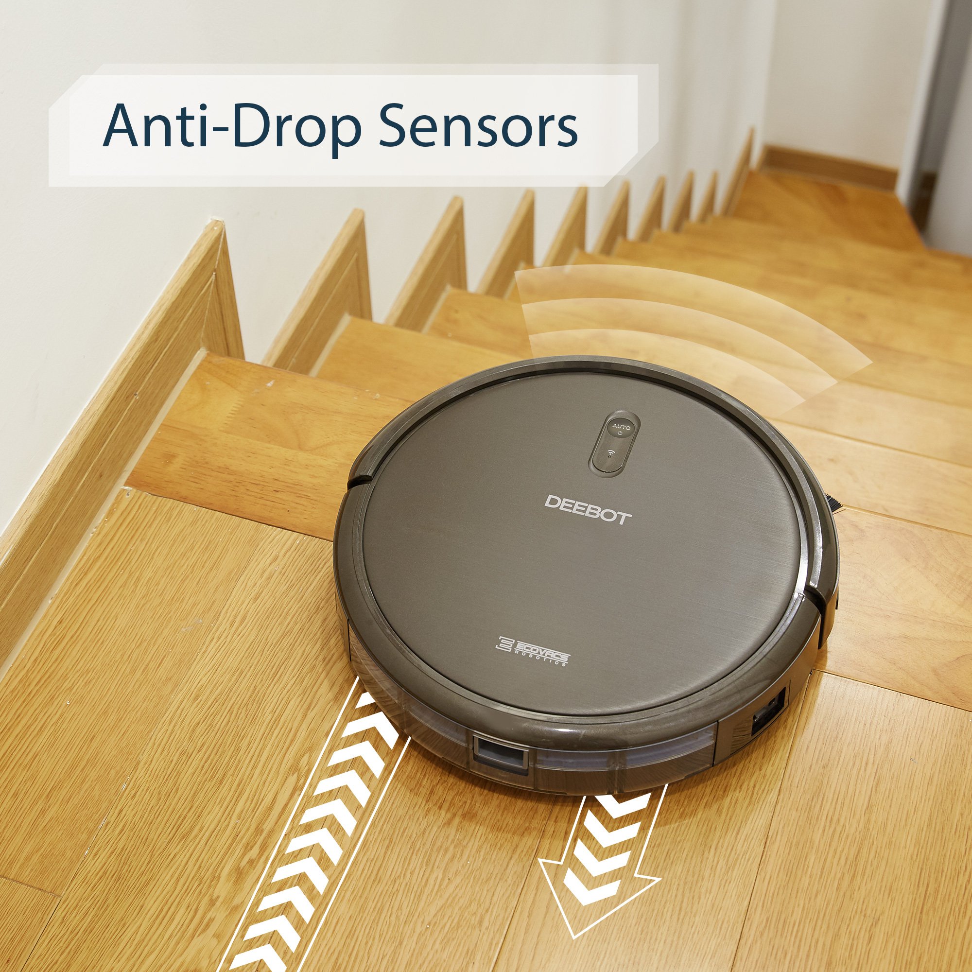 ECOVACS DEEBOT N79S Robot Vacuum Cleaner with Max Power Suction, Alexa Connectivity, App Controls, Self-Charging for Hard Surface Floors & Thin Carpets - Image 8