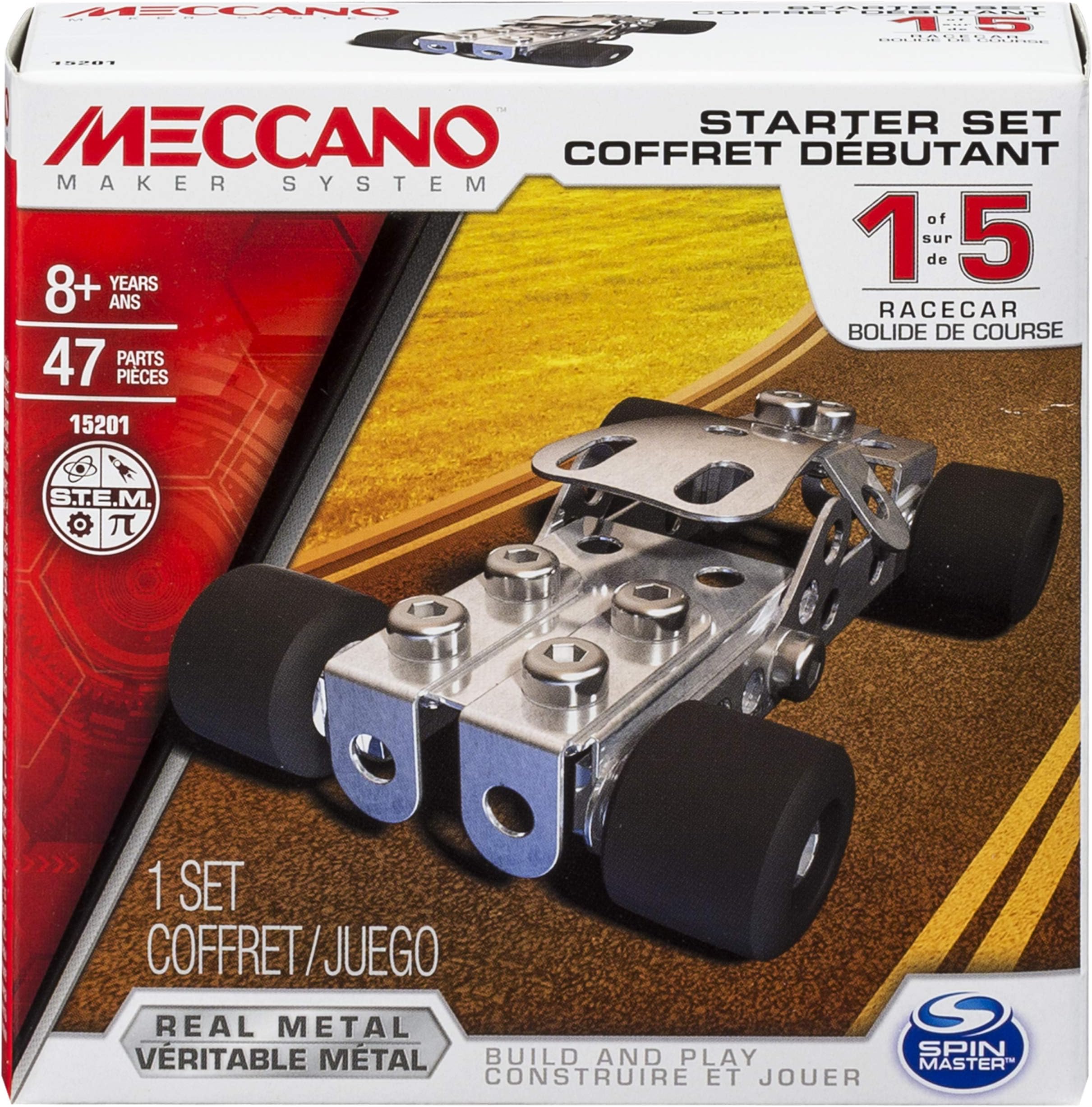 Spin Master Meccano Starter Set ‑ Race Car Model Kit