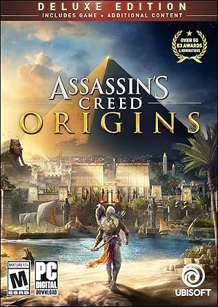 Amazon Com Assassin S Creed Origins Deluxe Edition Pc Online Game Code Video Games Amazon Com Assassin S Creed Origins Deluxe Edition Pc Online Game Code Video Games