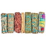 7 Sage Smudge Kit with Blue Sage, 7 Chakra White