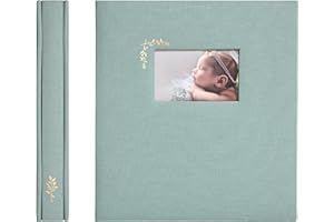 LA LENTE Premium Photo Album - Photo Album with 500 Pockets - Holds 500 4x6 Photos - Acid Free Photo Album for Wedding, Birthday, Baby Photo Album