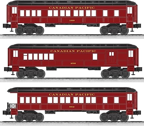 lionel canadian pacific passenger train set