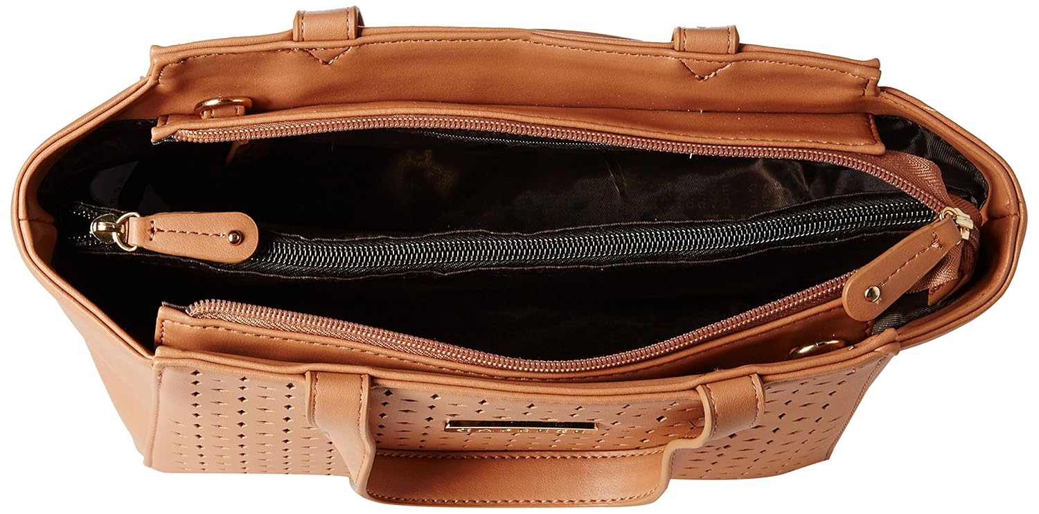 caprese cola women's satchel (almond) ()