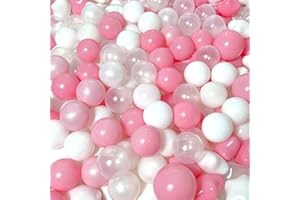 bebikim Soft Ball Pit Balls 500/1000/2000 Count Plastic Play Pit Balls for Pet Dogs Ball Pits,BPA Free Pool Balls for Toddles Playhouse Party Decoration - Tent Tunnels Playpen Balls (2.2")