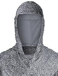 Renaissance Faux Chain Mail Armor Tunic Shirt Coif