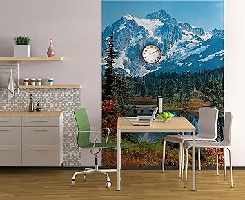 Mountain Peak Fototapete 4 Teilig 183 X 254 Cm Vierteilige Fototapete Poster Tapete Xxl Wandbild Reinders 15929