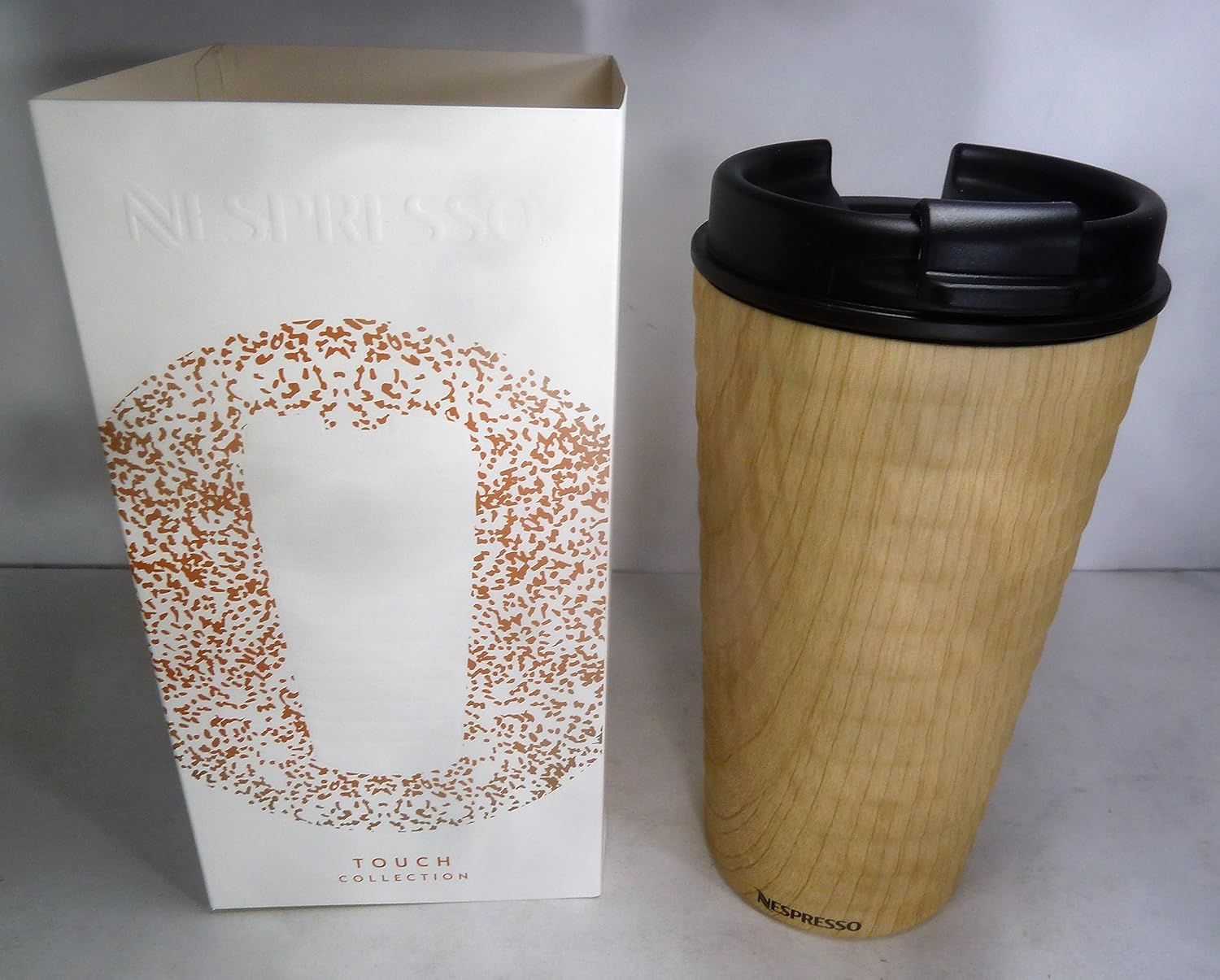 NESPRESSO TOUCH TRAVEL MUG HONEY BEIGE LE 2018, New Amazon.co.uk