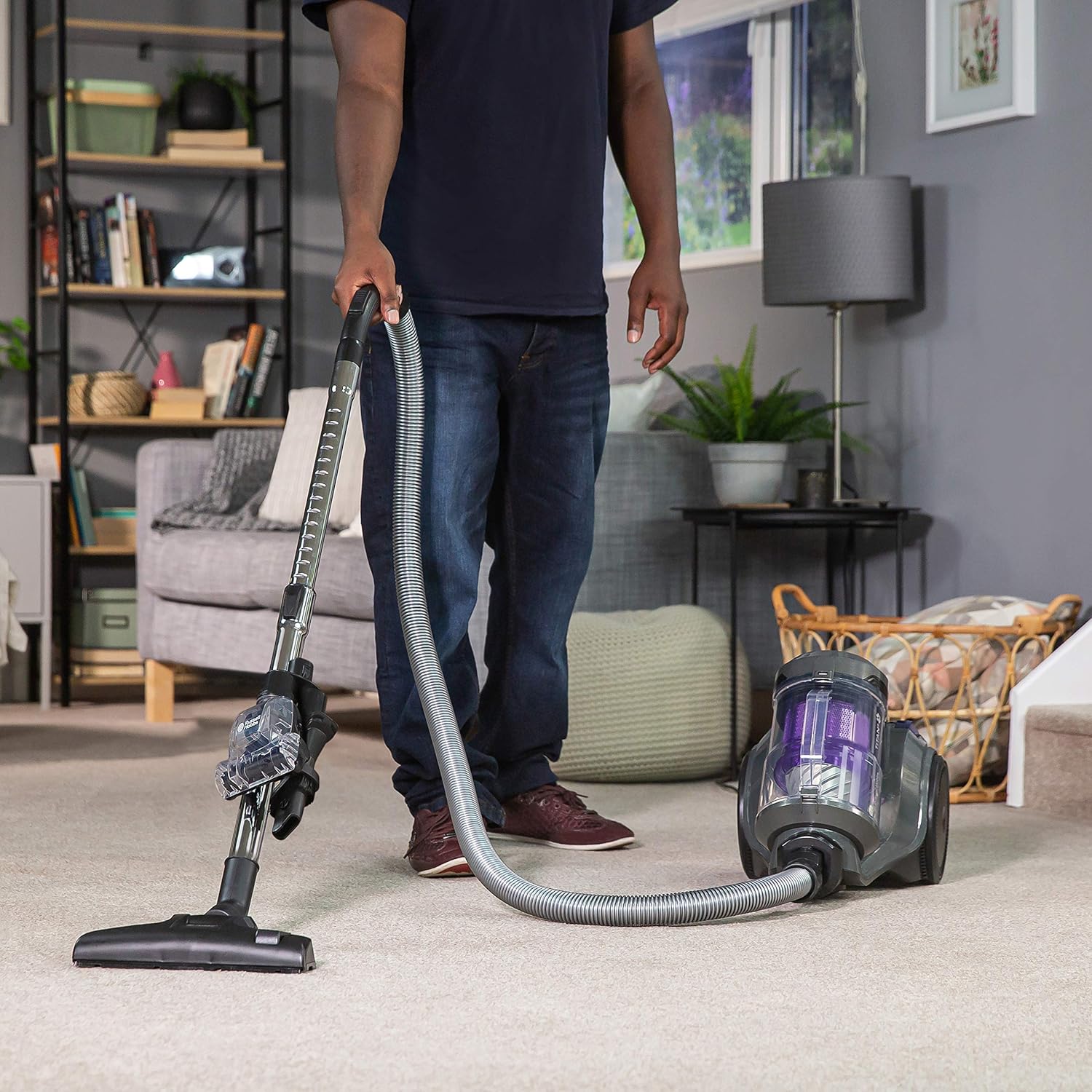 Russell Hobbs® Titan2 Pet Multi-Cyclonic Cylinder Vacuum Cleaner 3L Dust Capacity Powerful 700W High Efficiency Motor - Image 4