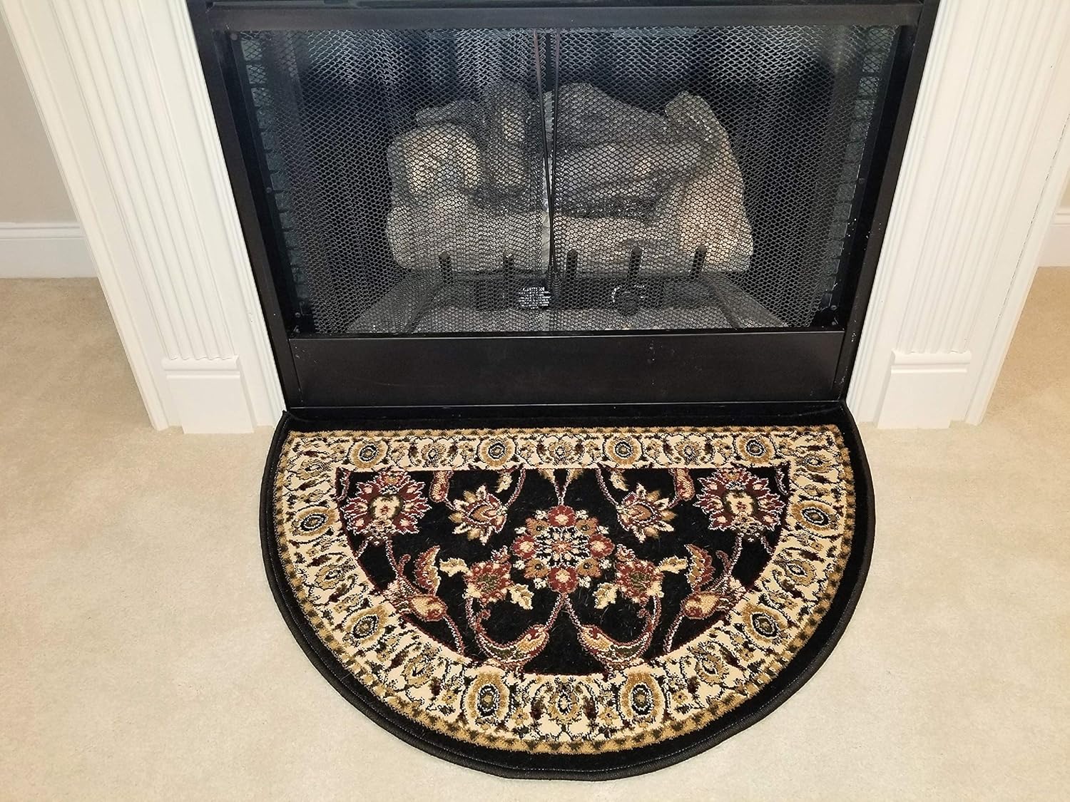 Great American Distributors Hearth Slice Fireplace Rug
