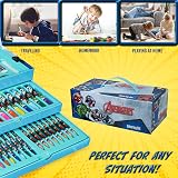 Marvel Art Set for Kids Avengers Art Case Crayons Paints Markers Multicolor view 5