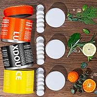 Shower Steamer for Men, Women – 21 Pack Aromatherapy & Sport Shower Bombs with 100% Pure Essential Oils, 3 Scents for Stress