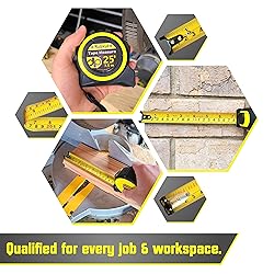 Bullseye 25 Ft Tape Measure with Magnetic Hook - 2