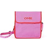 Omie OmieBox Lunch Bag - Washable, Foldable, Durable, WaterResistant Fabric with Interior Pocket and External Bottle Holder.