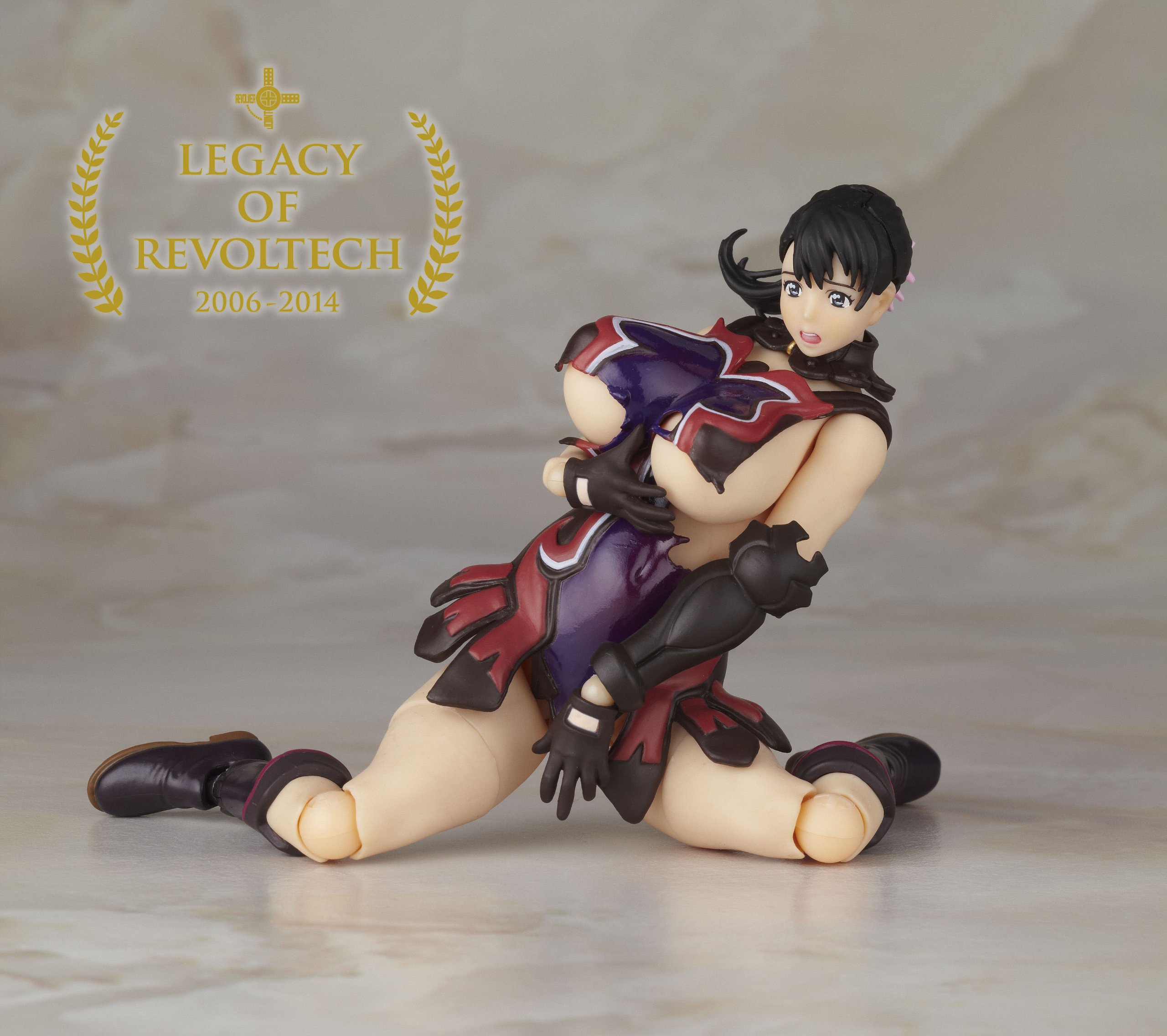 Kaiyodo Revoltech Legacy of Queens Blade Series Cattleya
